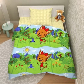 

КПБ детское «Карамелька», размер 100х138 см, 125х125 см, 40х60 см