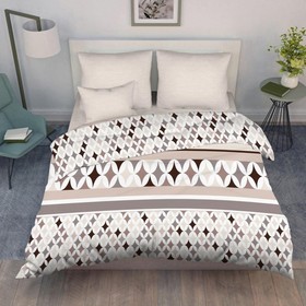 

Постельное бельё евро «Территория уюта», размер 200x220 см, 200x215 см, 70x70 см - 2 шт