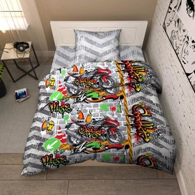 

КПБ детское «Граффити», размер 150х214 см, 145х215 см, 70х70 см