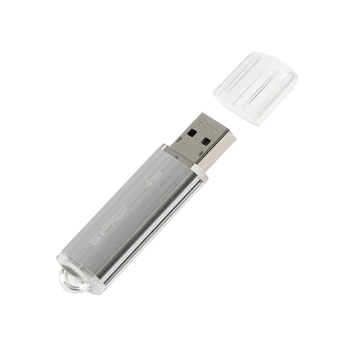 USB-флешка Silicon Power 4Gb ULTIMA II-I Series USB 2.0 серебристый