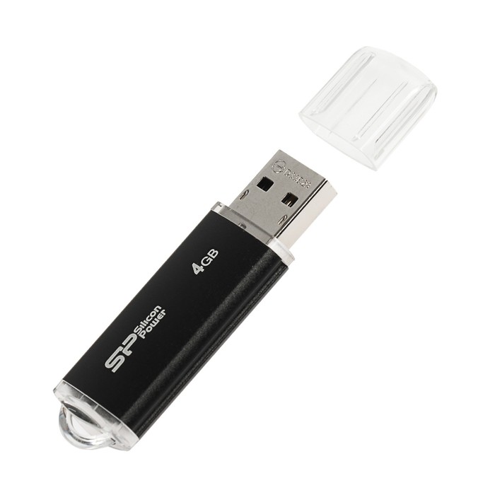 USB-флешка Silicon Power 4Gb ULTIMA II-I Series USB 2.0 черный