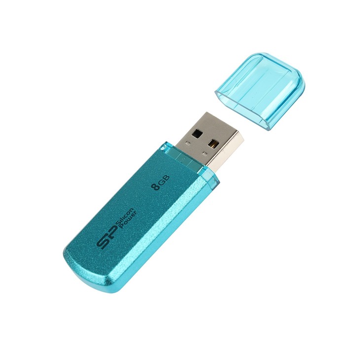 USB-флешка Silicon Power 8Gb Helios 101 USB 2.0 синий