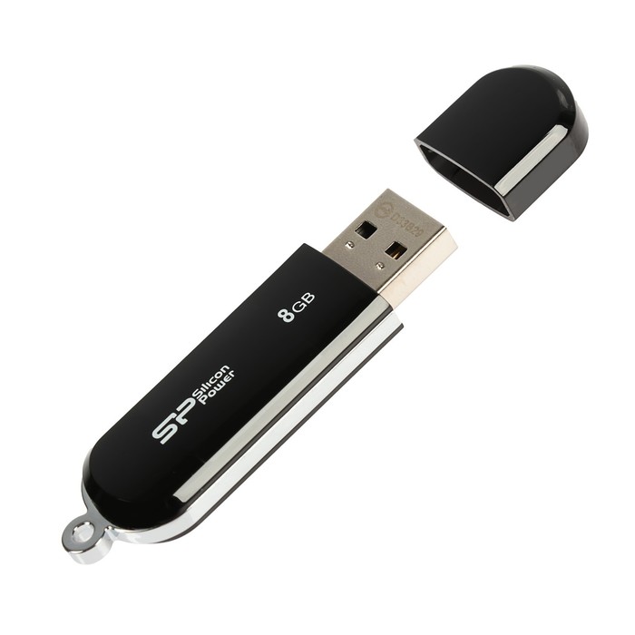 USB-флешка Silicon Power 8Gb Luxmini 322 черный