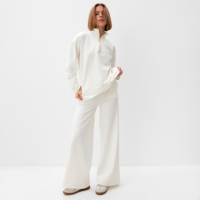 

Костюм (джемпер, брюки) MINAKU: Casual Collection цвет экрю, размер 50