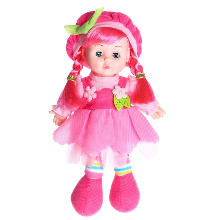 Кукла мягконабивная «Малышка Мэри» 31 см, со звуком, в платье
