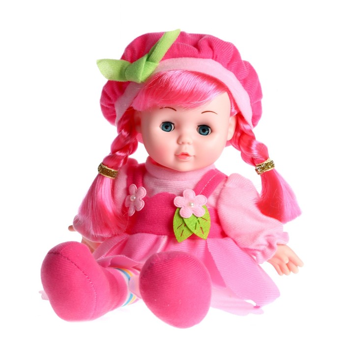 фото Кукла мягконабивная «малышка мэри» 31 см, со звуком, в платье