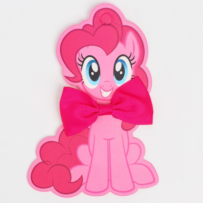 Заколка-бант для волос Пинки Пай, My little Pony