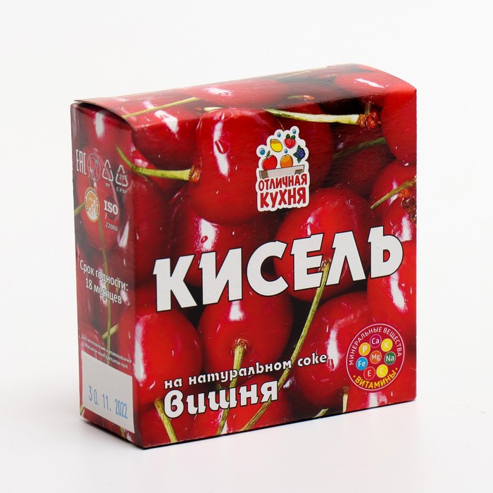 

Кисель ОТЛИЧНАЯ КУХНЯ Вишня 200г ТУ