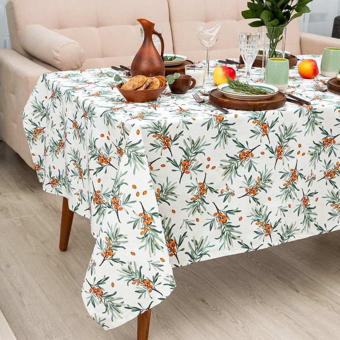 

Скатерть "Этель" Berry garden 149х180 см, 100% хлопок, репс 210 г/м2