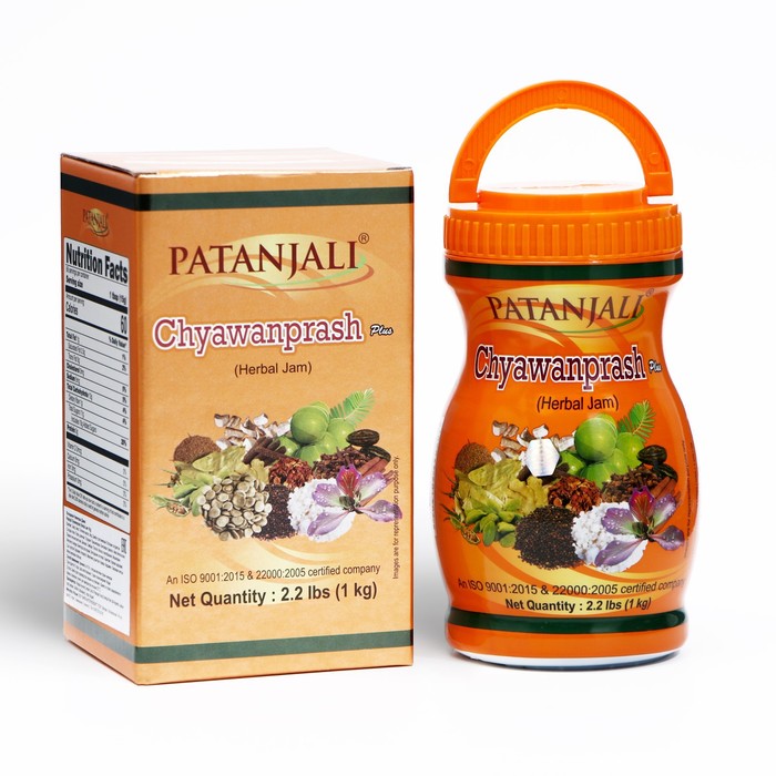 Чаванпраш Патанджали, 1 кг himalaya чаванпраш суперпродукт 500 г