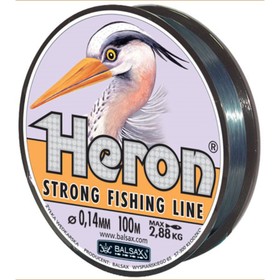 

Леска BALSAX "Heron" 100м 0,14 (2,88кг)