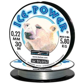 

Леска BALSAX "Ice-Power" 30м 0,22 (5,8кг)