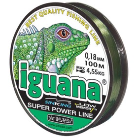 

Леска BALSAX "Iguana" 100м 0,18 (4,55кг.)