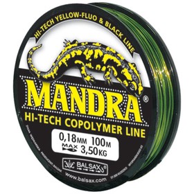 

Леска BALSAX "Mandra" 100м 0,18 (3,50кг)