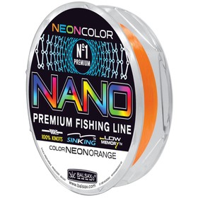 

Леска BALSAX "Nano Neon Orange" 150м 0,18 (5,0кг)