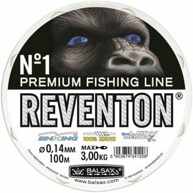 

Леска BALSAX "REVENTON" 100м 0,14 (3,00кг)