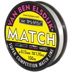

Леска BALSAX "Van Ben Elsdijk"Match" 150м 0,12 (1,95кг)