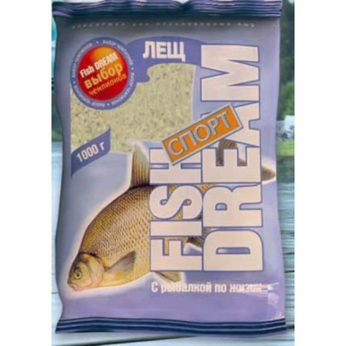 фото Прикормка "фиш-дрим" лещ black 1кг.