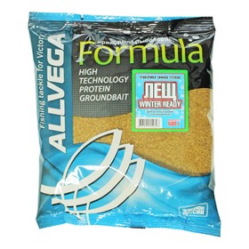 

Прикормка готовая ALLVEGA "Formula Winter Ready" 0,9кг (ЛЕЩ-ЗИМНЯЯ)