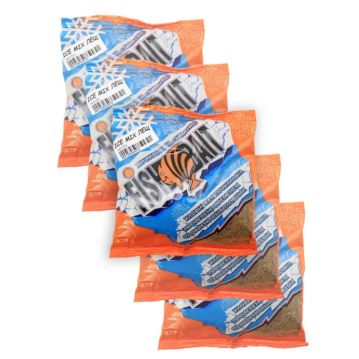 фото Набор прикормка fishbait «ice mix» 5х0,5 кг. лещ