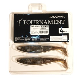 

Виброхвост Daiwa TN D Swim 14см. (Pumpkin) 4шт