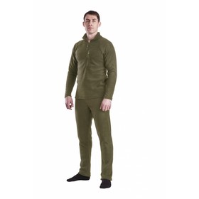 

Костюм "Адели" термобелье 2-слоя арт.ТБ-0012 тк. Поларфлис 250 ХАКИ р. 56-58/182