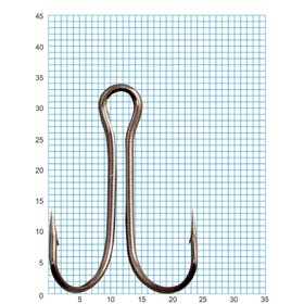 

Крючок двойной SIWEIDA "SCORPION" DOUBLE №1/0BLN (30шт.)