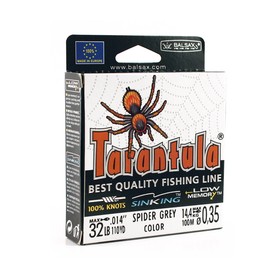 

Леска BALSAX "TARANTULA" BOX 100м 0,35 (14,4кг)