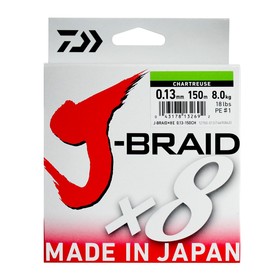 

Леска плетеная DAIWA J-Braid X8 0,35мм 300м (мультиколор)