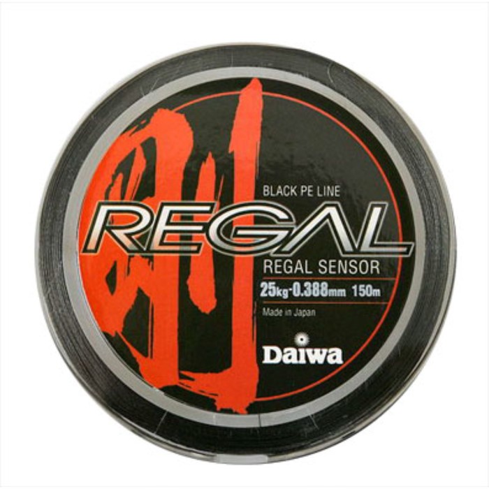 фото Леска плетеная daiwa regal sensor - y 0,420мм 150м (желтая)