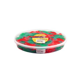

Твистер несъедоб. Helios Kasandra 4"29/10,9см Lime n Red 100шт. (HS-34-021-N)