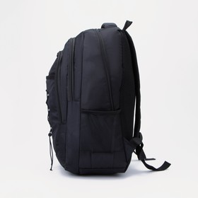 

Рюкзак, 2 отдела на молниях, 2 наружных кармана, 2 боковых кармана, цвет чёрный/красный