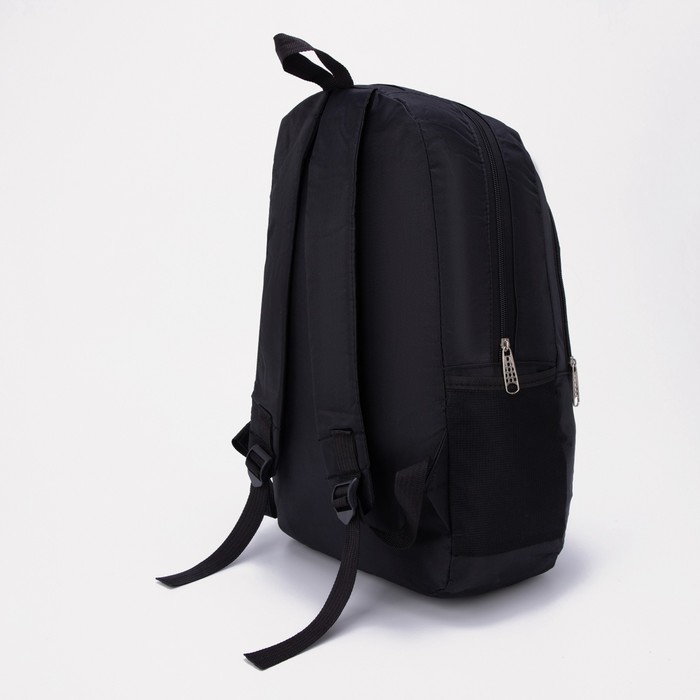 

Рюкзак мужской, отдел на молнии, наружный карман, цвет чёрный