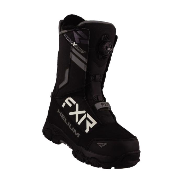 Ботинки FXR Helium BOA с утеплителем, размер 40, чёрные ботинки fxr helium pro с утеплителем размер 41 чёрные серые