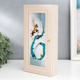 

Ключница "Конь" молочный дуб 16х31 см