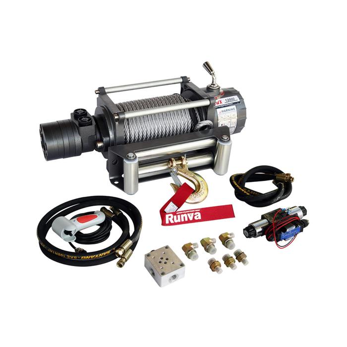 Лебёдка гидравлическая Runva 12000 lbs 5443 кг