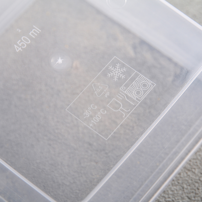 Контейнер пищевой 450 мл "Браво", цвет МИКС