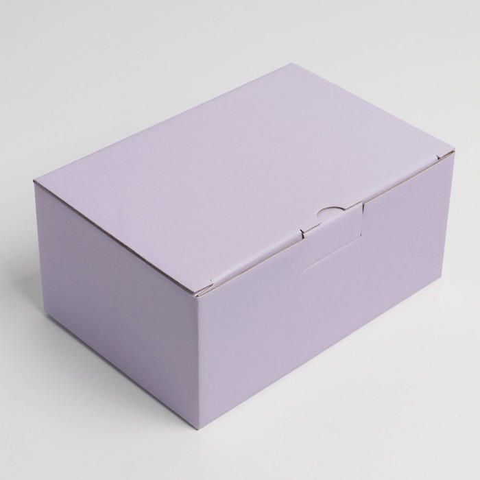 коробка складная бежевая 30 х 23 х 12 с Коробка подарочная складная, упаковка, «Лавандовая», 30 х 23 х 12 см