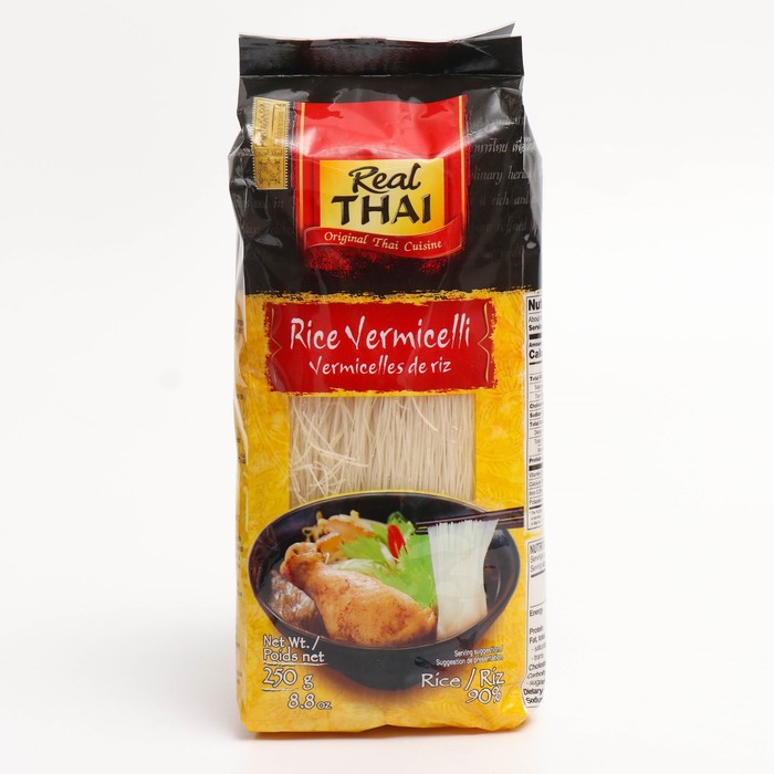 

Рисовая вермишель REAL THAI 250г