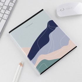 

Тетрадь А5, 96 листов на скрепке, «Горы минимализм», обложка мелованный картон 230 гр., внутренний блок в клетку 80 гр., белизна 96%