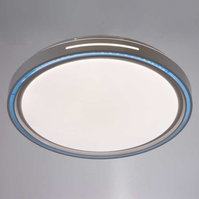 

Светильник с ПДУ 2124/1BL LED 96Вт 3000-6000К диммер бело-синий 48х48х8 см