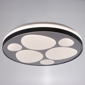 

Светильник с ПДУ 2126/1 LED 96Вт 3000-6000К диммер бело-серый 50х50х8 см