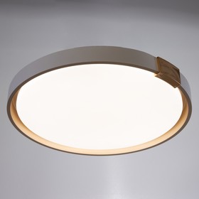 

Светильник с ПДУ 2127/1 LED 96Вт 3000-6000К диммер бело-золотой 50х50х8 см