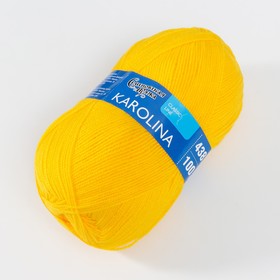 

Пряжа Karolina (Каролина) 100% акрил 438м/100гр канарейка_NEW (13428)