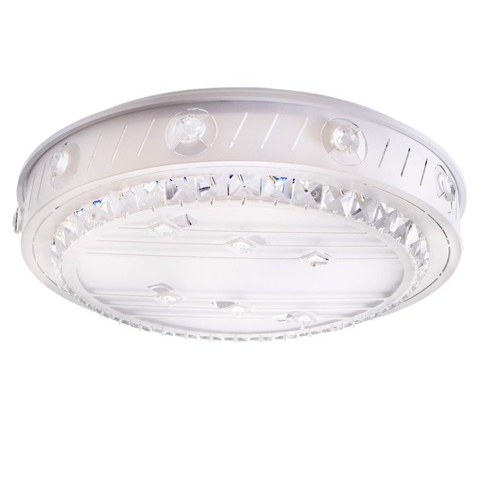 

Люстра с ПДУ 1234/1 LED 95Вт 3000-6000К белый 50х50х9 см BayerLux