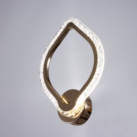 

Бра 1832/1GD LED 24Вт 3000К хромированное золото 23х6,5х33,5 см