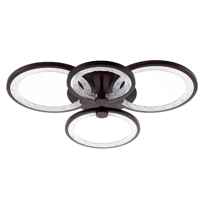 

Люстра с ПДУ 1839/4CF LED 118Вт 3000-6000К диммер кофе 54х54х10 см BayerLux