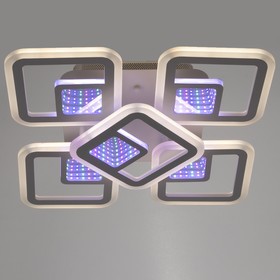 

Люстра с ПДУ 1964/5 LED 90Вт 3000-6000К диммер белый 39х39х10,5 см
