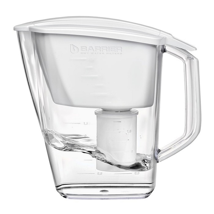 Фильтр-кувшин 4 л "Барьер. Гранд", цвет белый