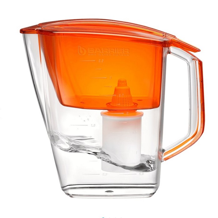 Фильтр-кувшин 4 л "Барьер. Гранд", цвет оранжевый